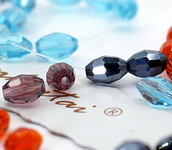 Crystal Oval beads